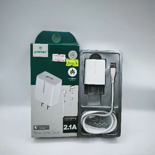 U-Winn A039 Charger Set (Micro USB / White)