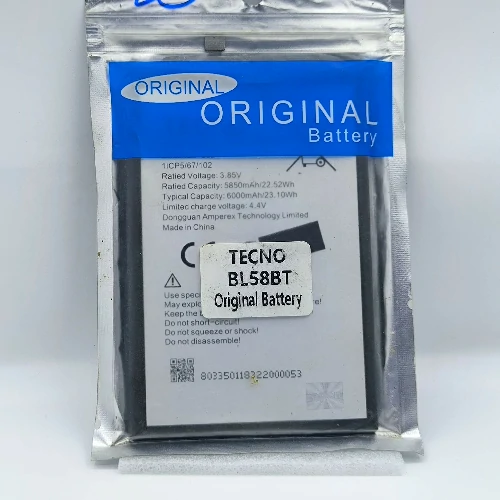 TECNO SP6AIR(BL58BT) Battery (Original)
