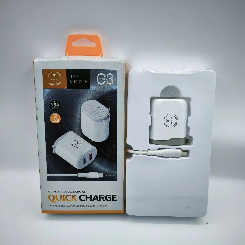 MANVE C3 Charger Set (Type-C / White)
