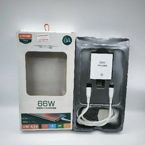 U-Winn A36 Charger Set (Type-C / White)